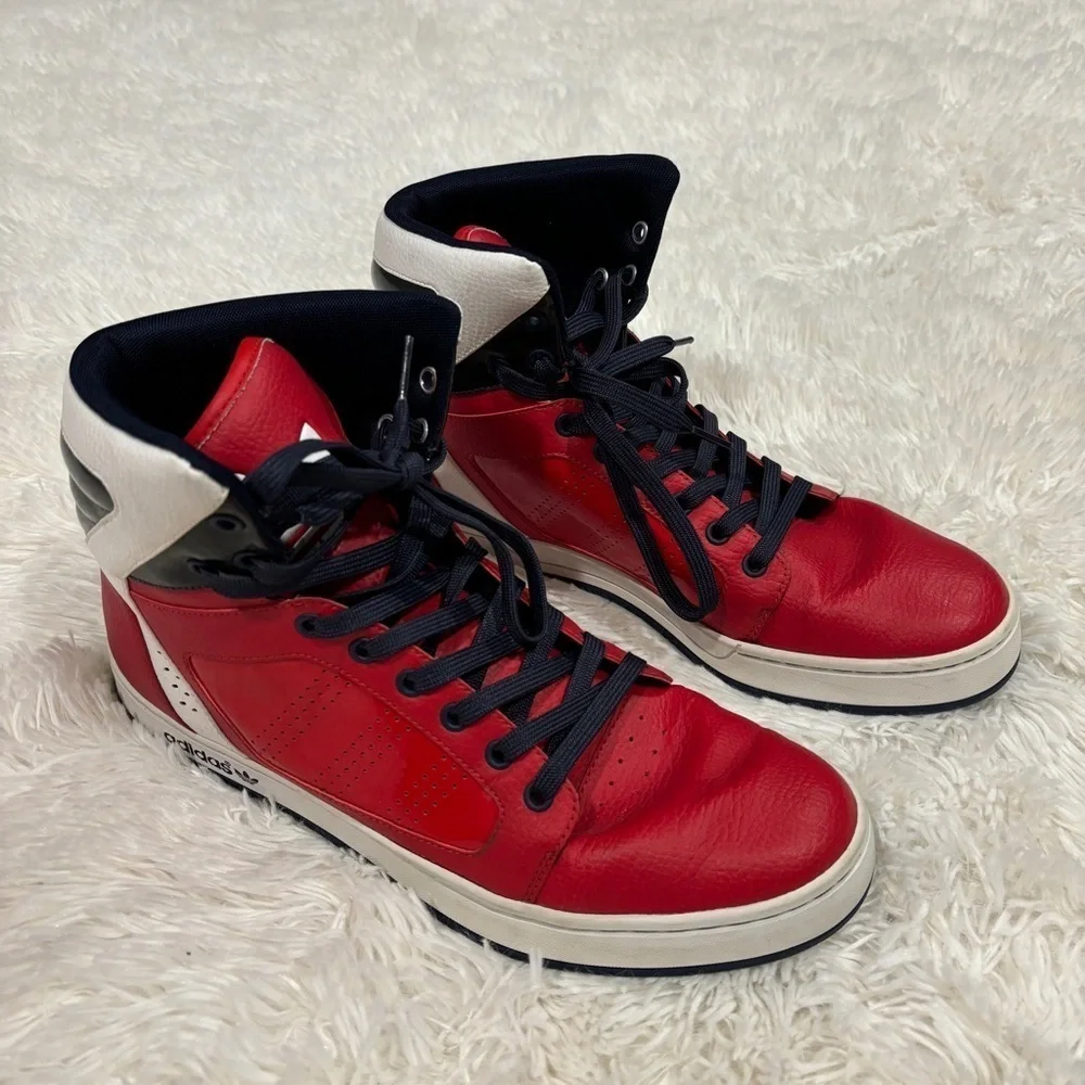 Adidas Adi High Ext Scarlet Red White Blue G56624 Men’s Size 9